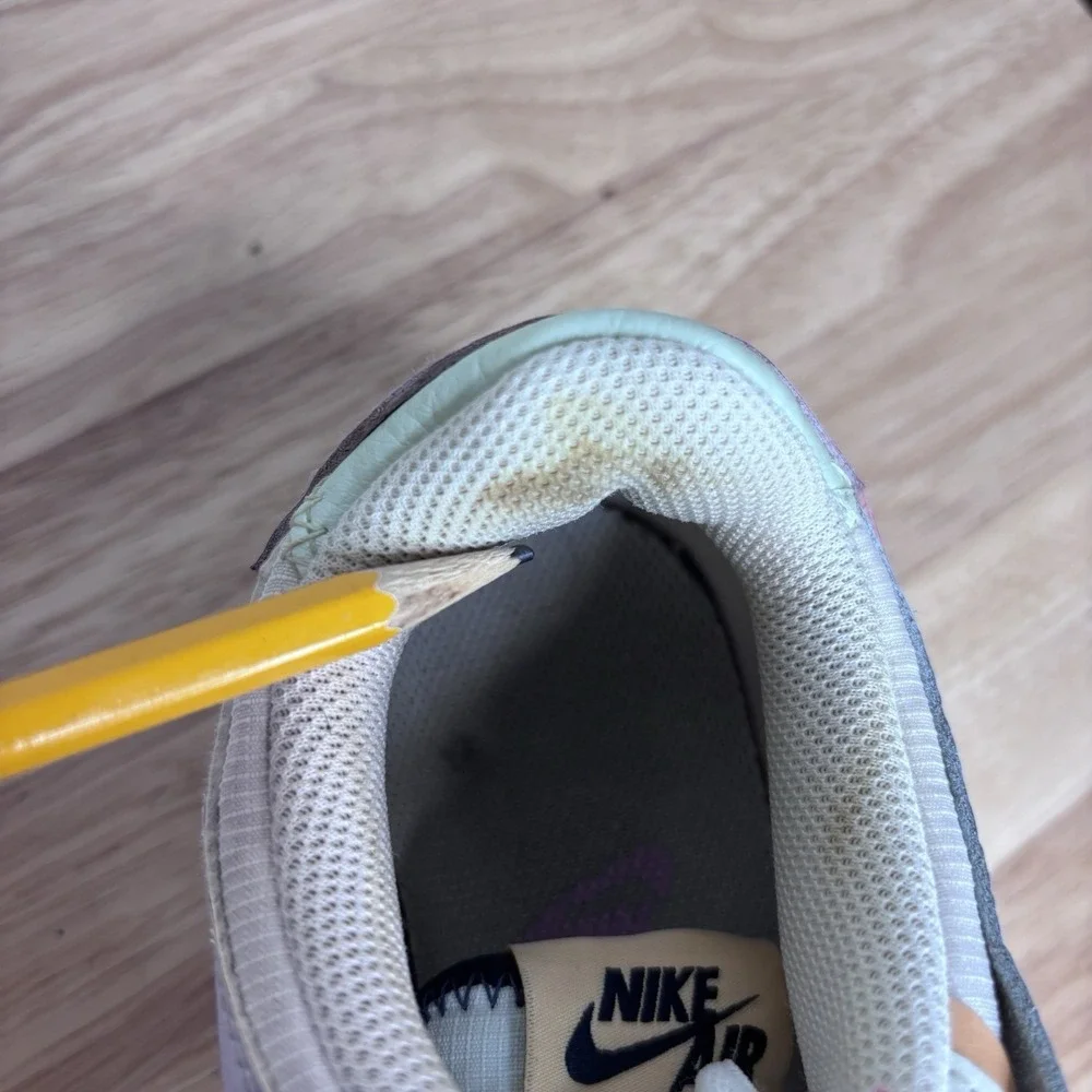 Nike Air Force 1 Shadow Sneakers Womens 6.5 Pastel Colorblock leather Low Top
